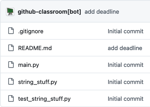 Assignment 6 repo